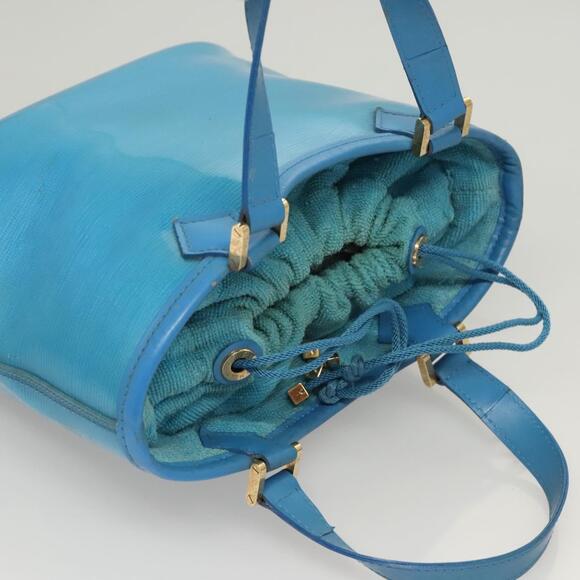 LOUIS VUITTON Epi Plage Mini Lagoon Bay Hand Bag Blue M92472 - Picture 6 of 12